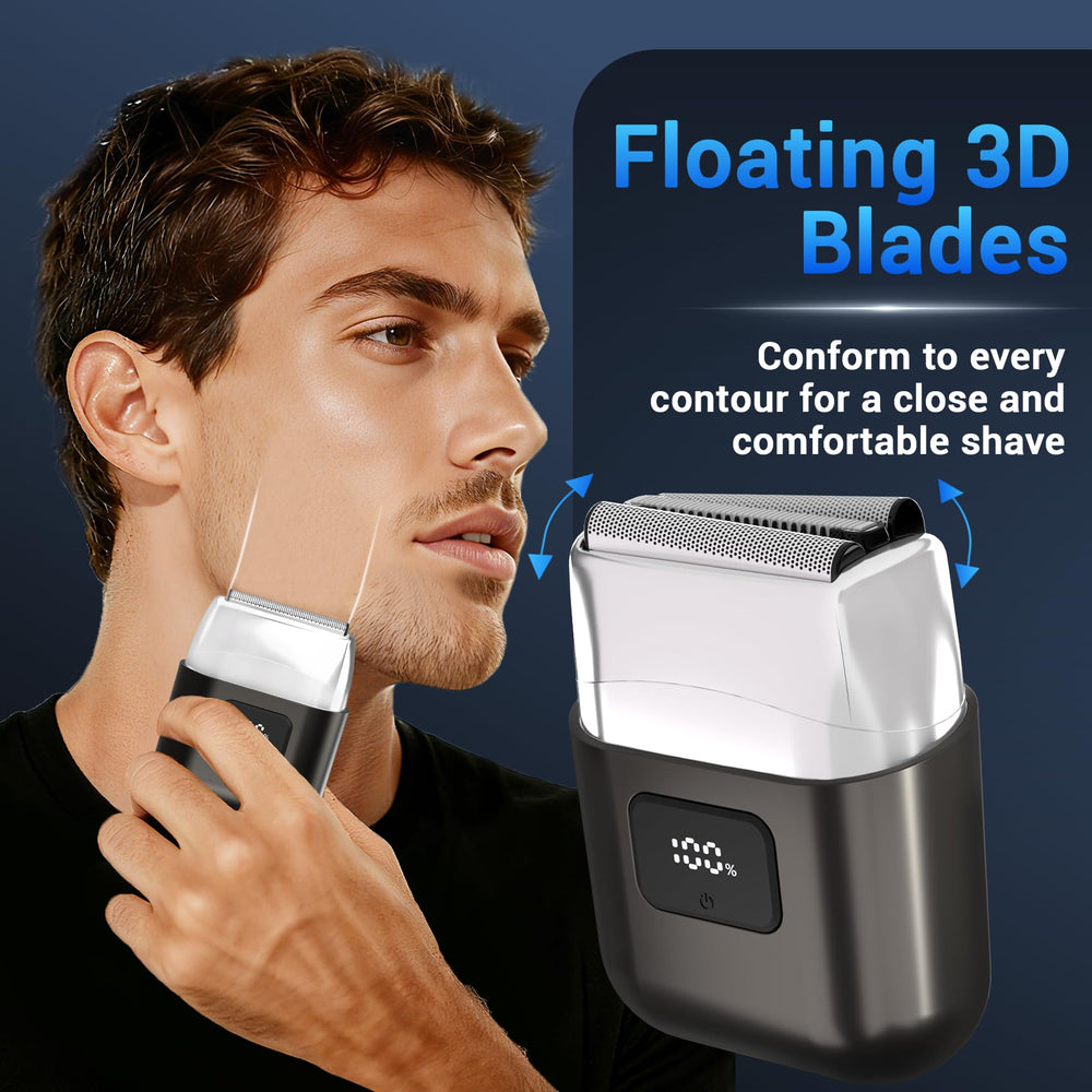 YOXSPD IPX7 waterproof shaver for versatile wet or dry shaving