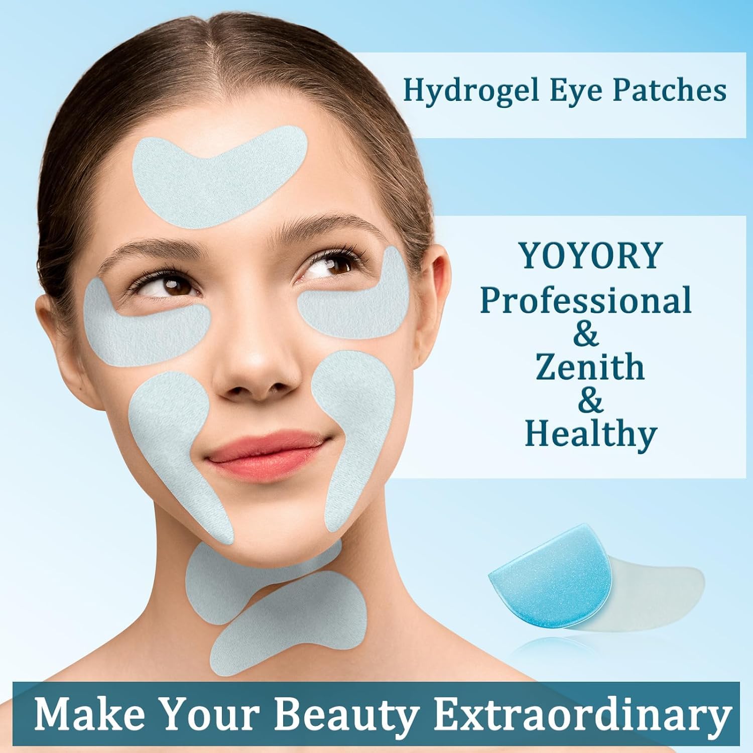 YOYORY vegan clean-ingredient label highlighting paraben- and sulfate-free