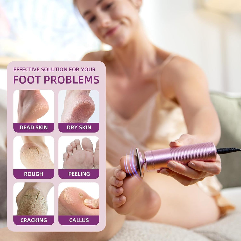 YPWRENH ergonomic anti-slip handle reduces fatigue during exfoliation