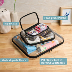 YQBRAO three-pack sizes for versatile storage and travel.