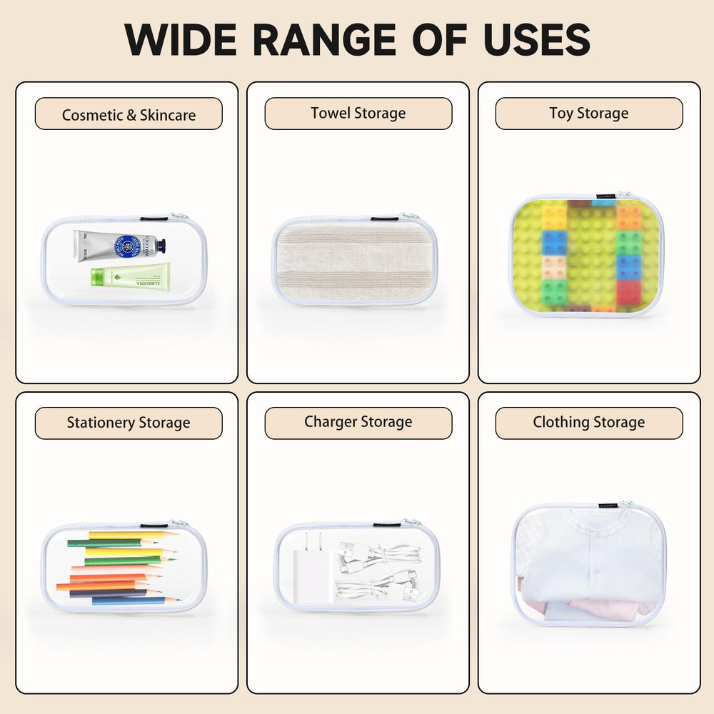 YQBRAO travel-friendly case stores cords and chargers while keeping cables visible