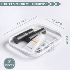 YQBRAO double zipper design facilitates easy access and secure storage.