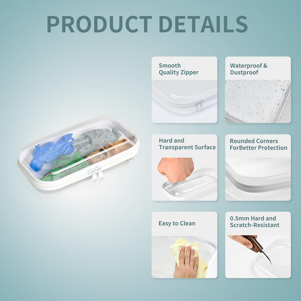 YQBRAO PET material shell showcasing durability and easy cleaning