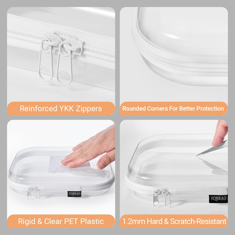 YQBRAO small-case organizer visible with tech accessories neatly arranged