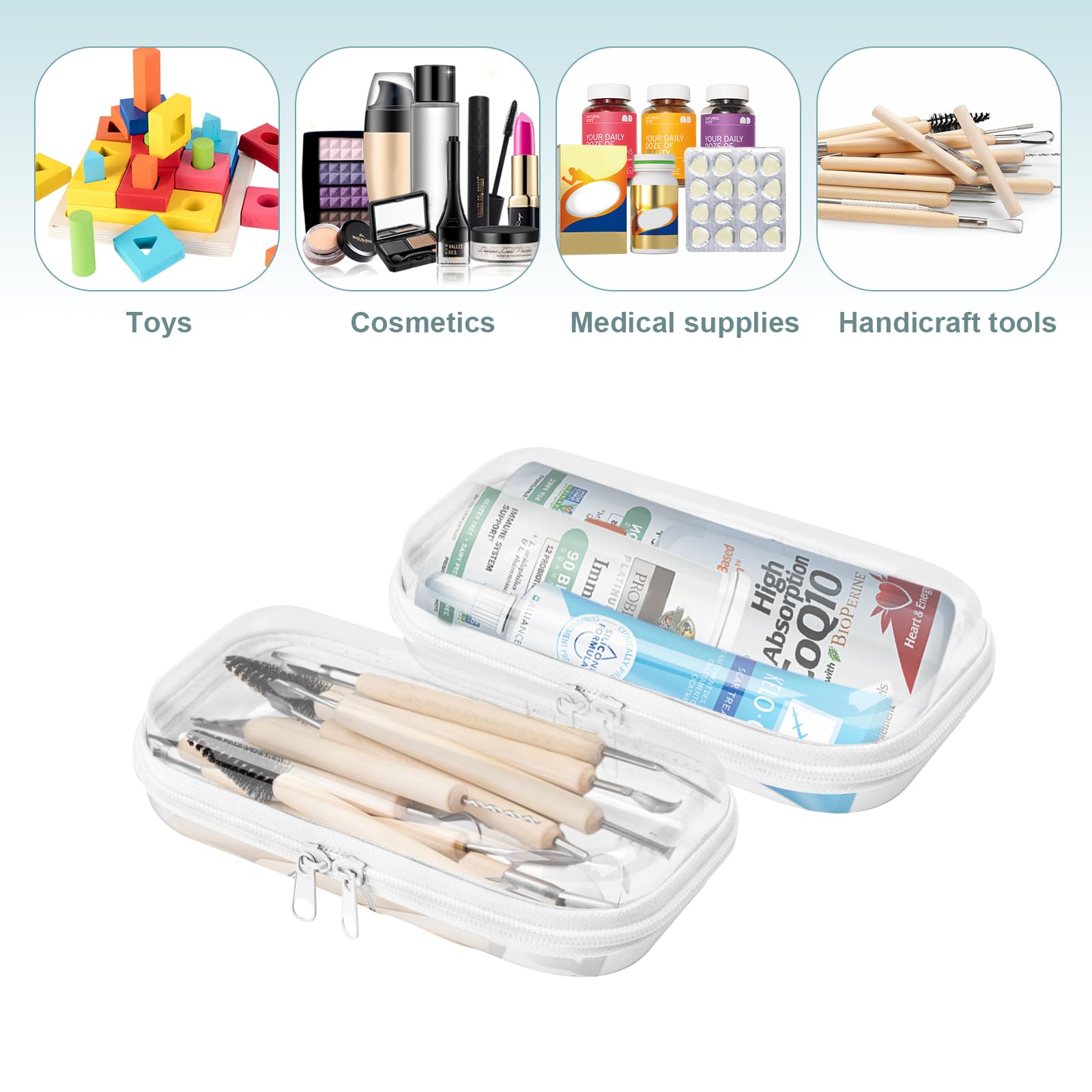 YQBRAO versatile storage for home and travel organization