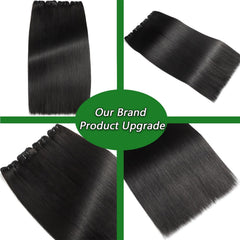 Ysivonu 12A straight bundle 24in length demonstrates long-length versatility and shine.
