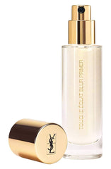 YSL Blur Primer Silver swatch shows smooth texture and glow