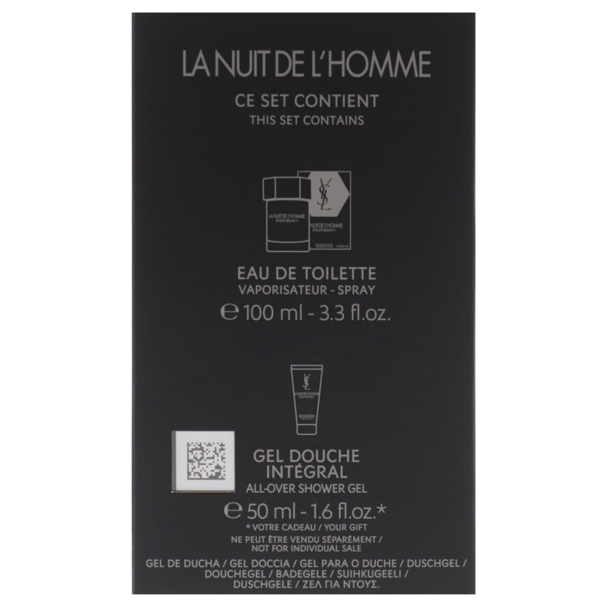 YSL La Nuit de L’Homme note closeup with cardamom, bergamot, cedar