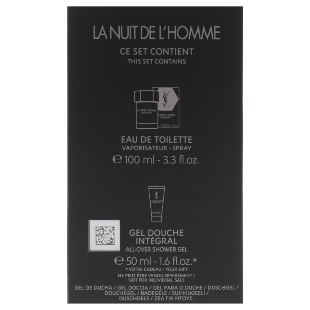 YSL La Nuit de L’Homme note closeup with cardamom, bergamot, cedar