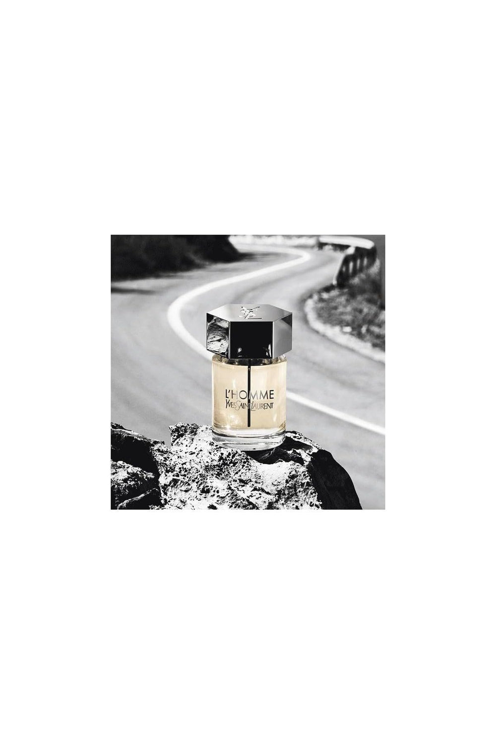 YSL L'Homme EDT bottle side angle highlighting versatile scent profile