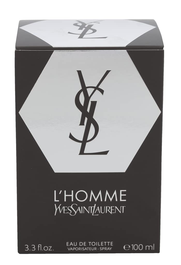 Yves Saint Laurent L'Homme spray application offers easy, even spritz for all-day freshness.