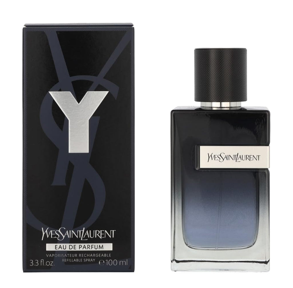 YSL Y Eau de Parfum bottle close-up for daily confidence and premium presence