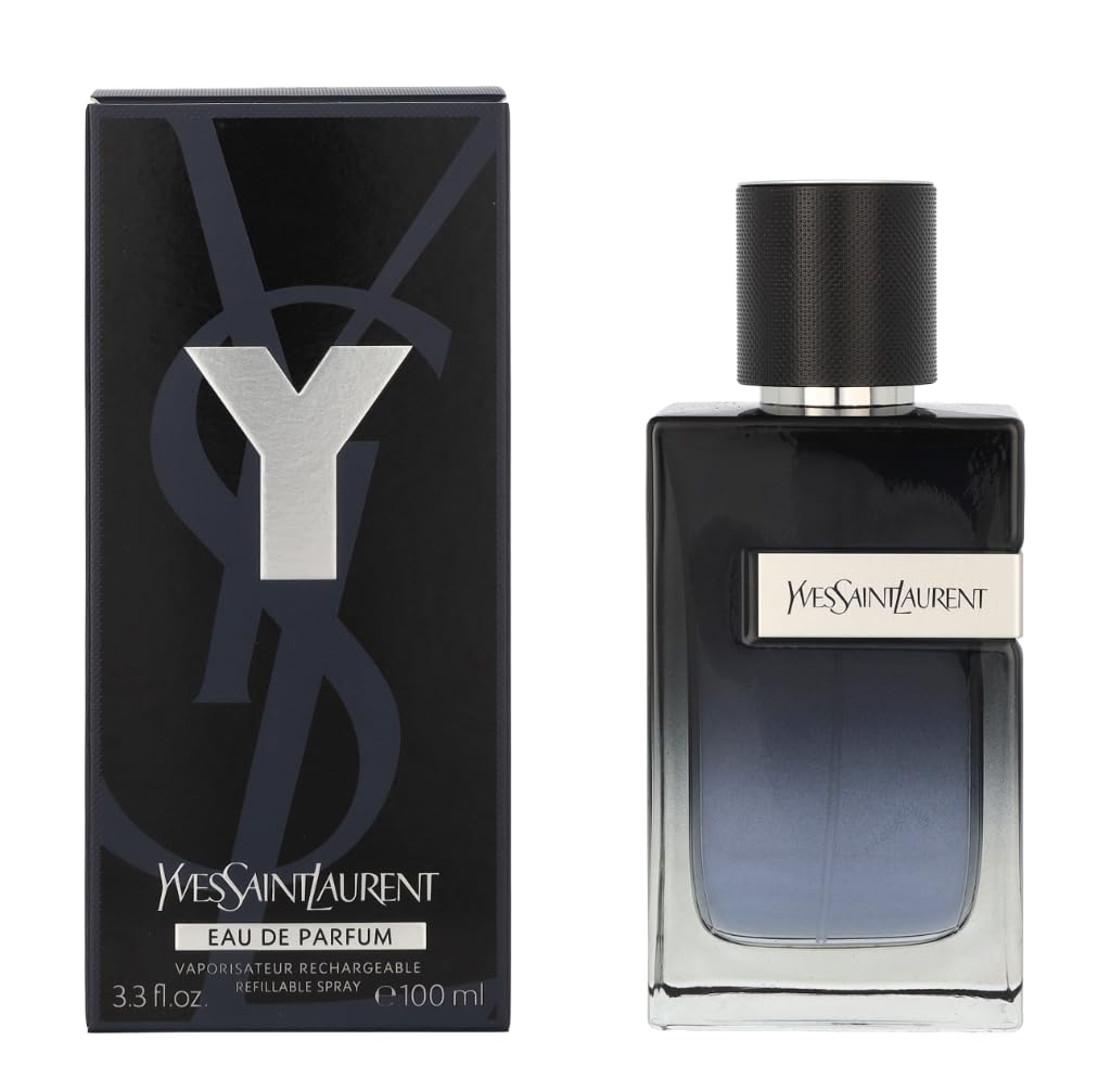 YSL Y Eau de Parfum bottle close-up for daily confidence and premium presence