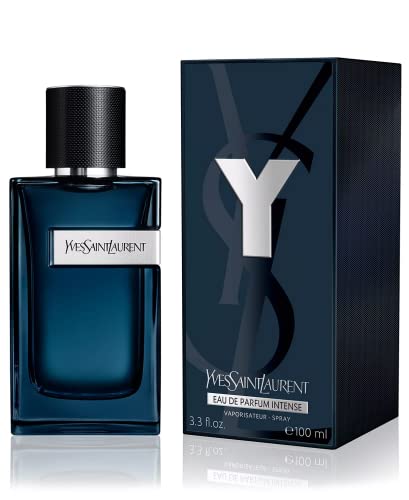YSL Y Intense spray-action image showcasing effortless application and lasting presence.