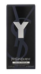 YSL Y Eau de Parfum spray application demonstrating easy mist for quick refresh