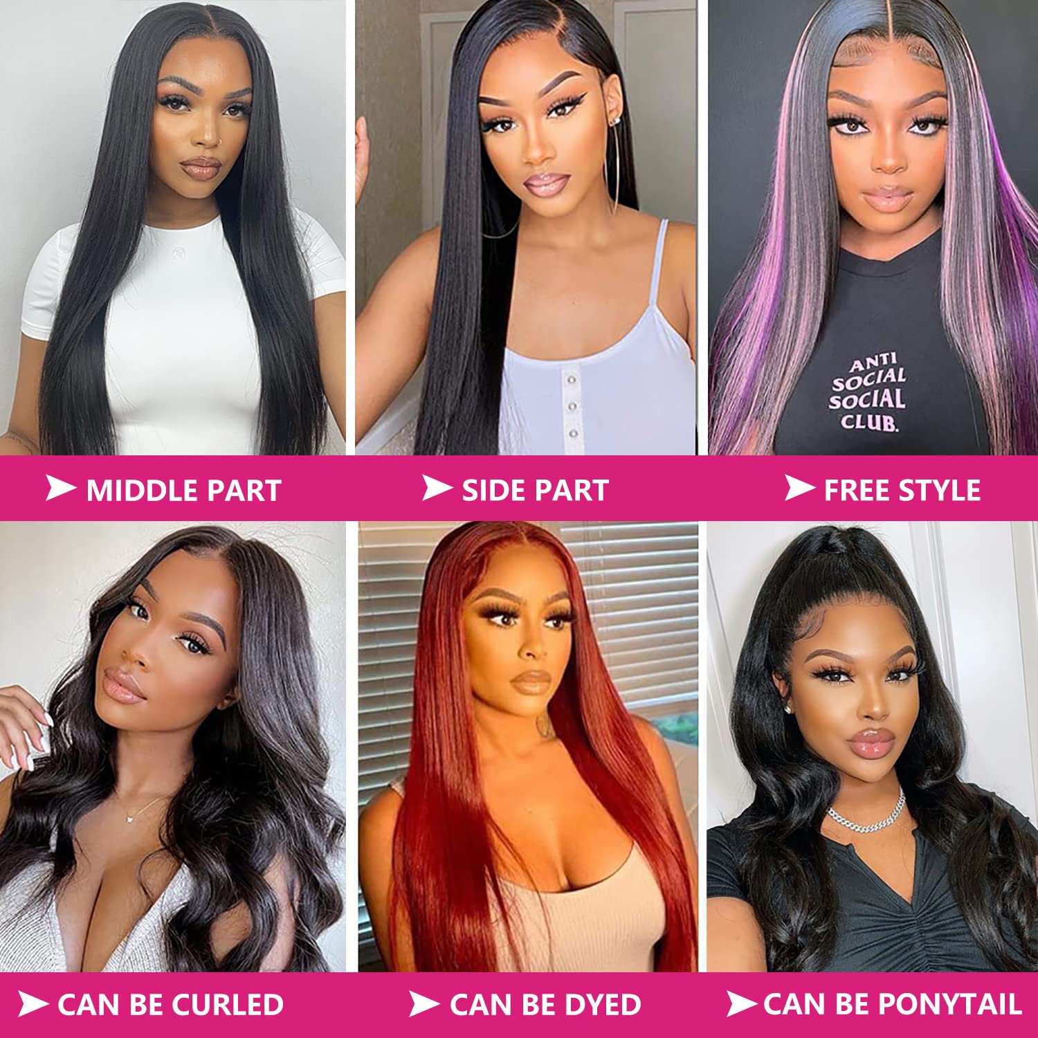 Ysxbui 24-inch wig ready for dye or styling experiments