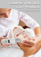 Ysxuan Skin Scrubber USB charging base offers flexible powering options.