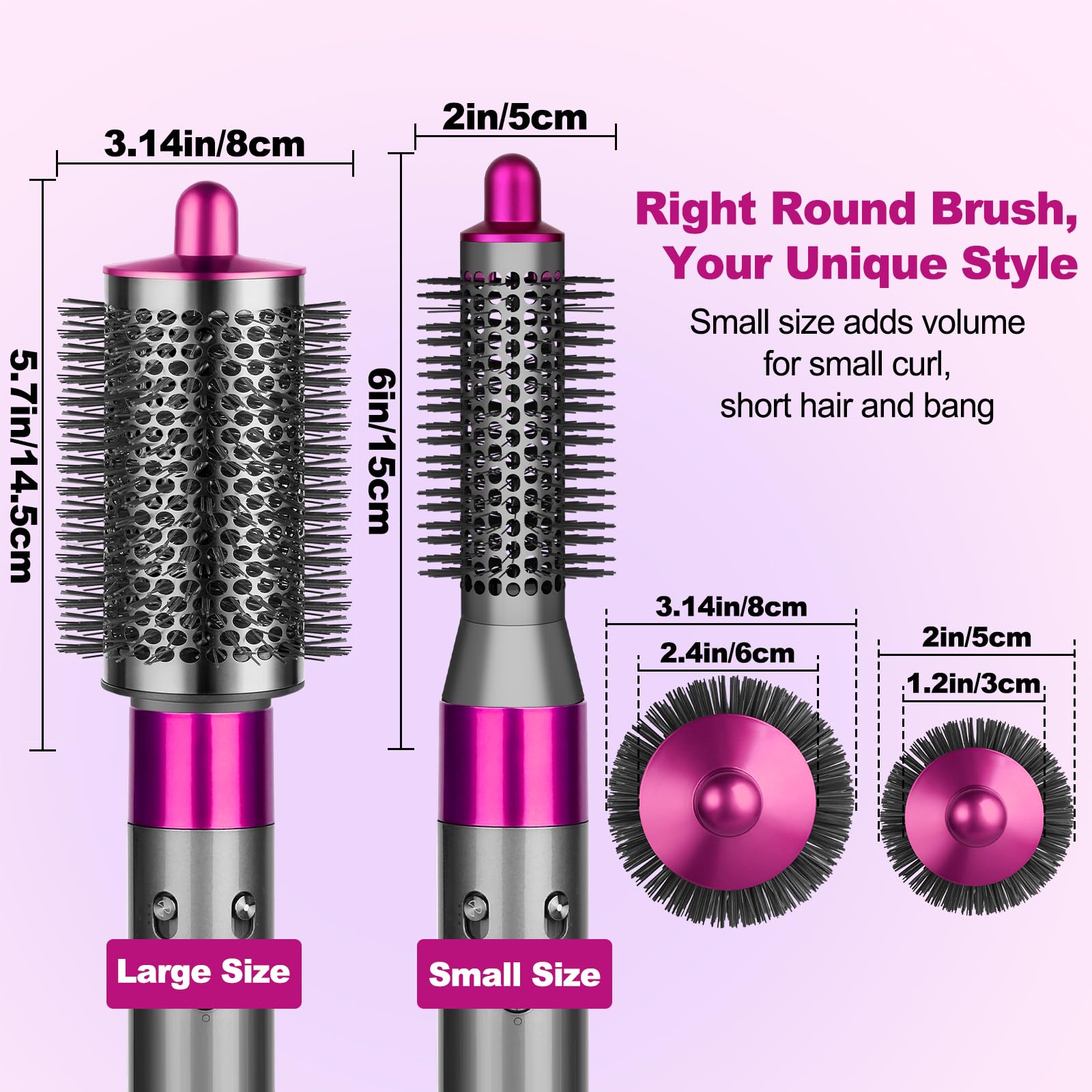 YTCHYYSK rotating barrel design yields defined, lasting curls