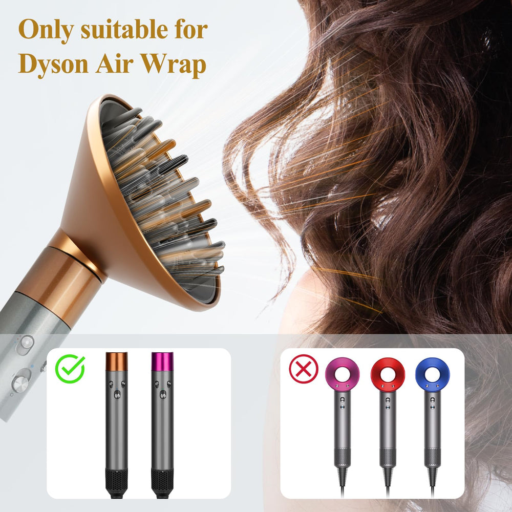 YTCHYYSK frizz reduction diffuser for styling and smoother results.
