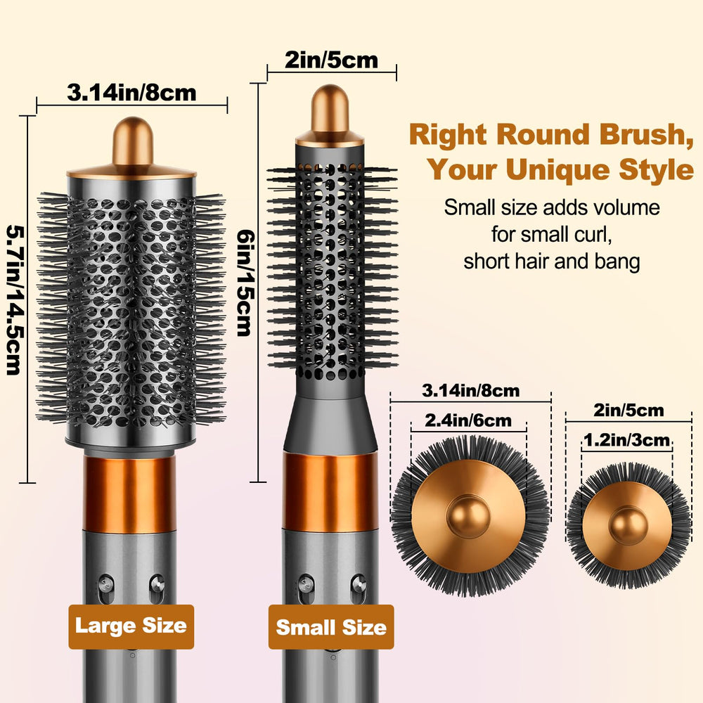 YTCHYYSK short-to-medium hair styling demo with tiny brush for defined curls.