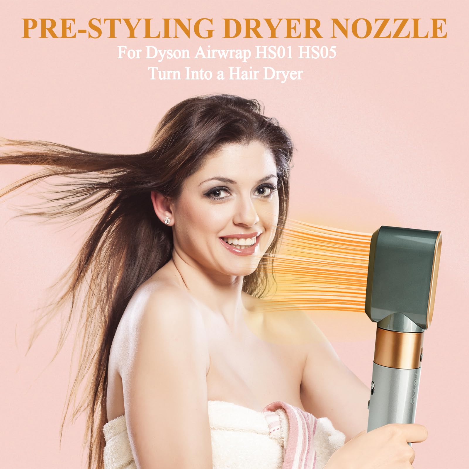YTCHYYSK nozzle air distribution design closeup highlights balanced airflow for gentle styling