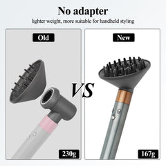 ytchyysk frizz-reduction diffuser improves air distribution for smoother hair.