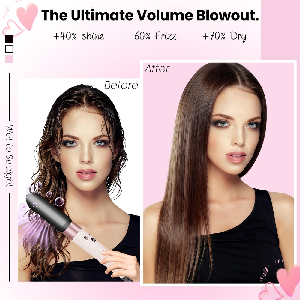 YTCHYYSK Hair Smooth Attachment enables one-step styling with simple on-off operation.