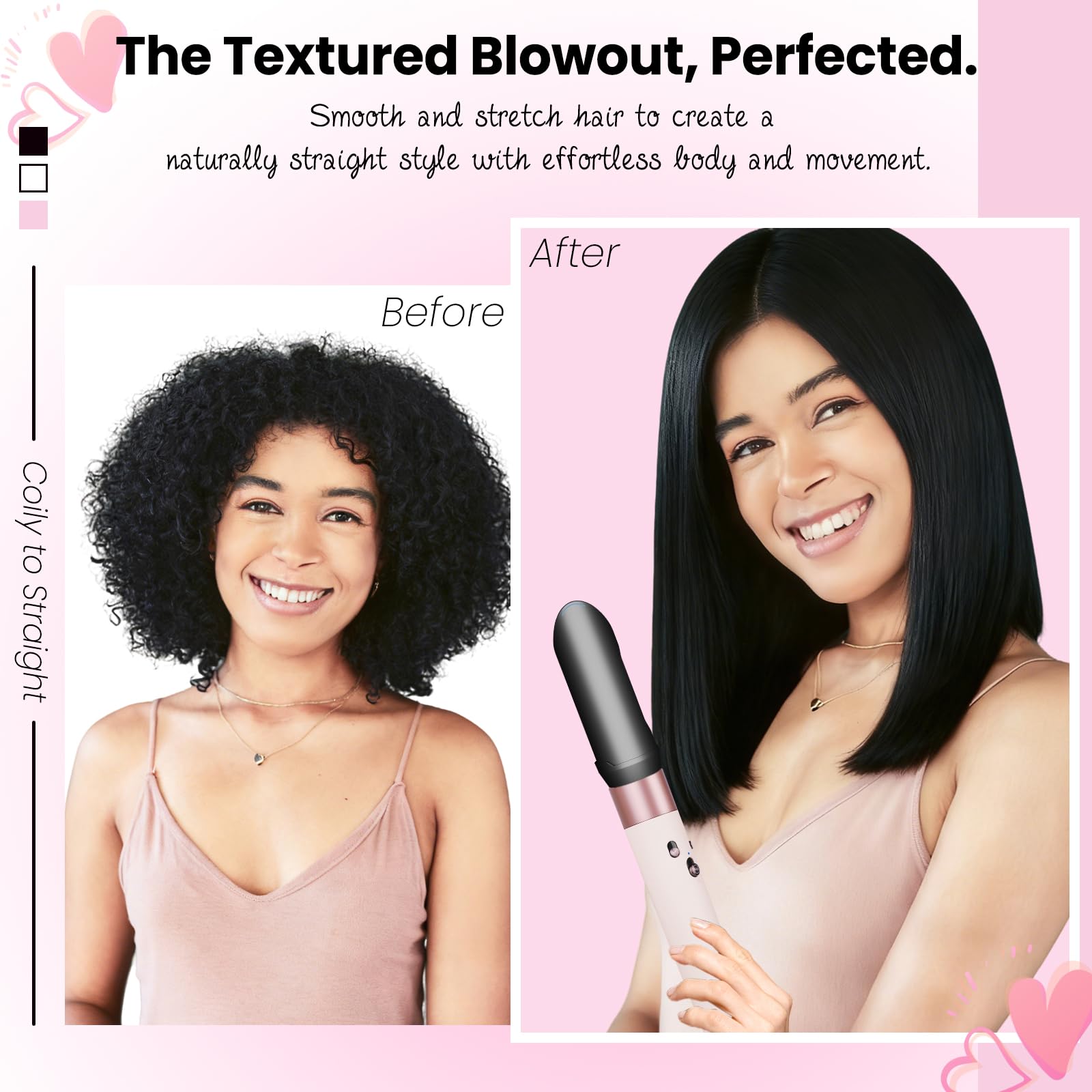 YTCHYYSK Hair Smooth Attachment offers quick chic straightening upgrade for fast results.