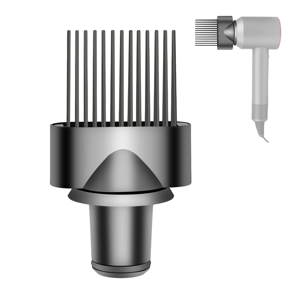 YTCHYYSK wide-tooth comb attachment for Dyson HD01 detangles curly hair during drying