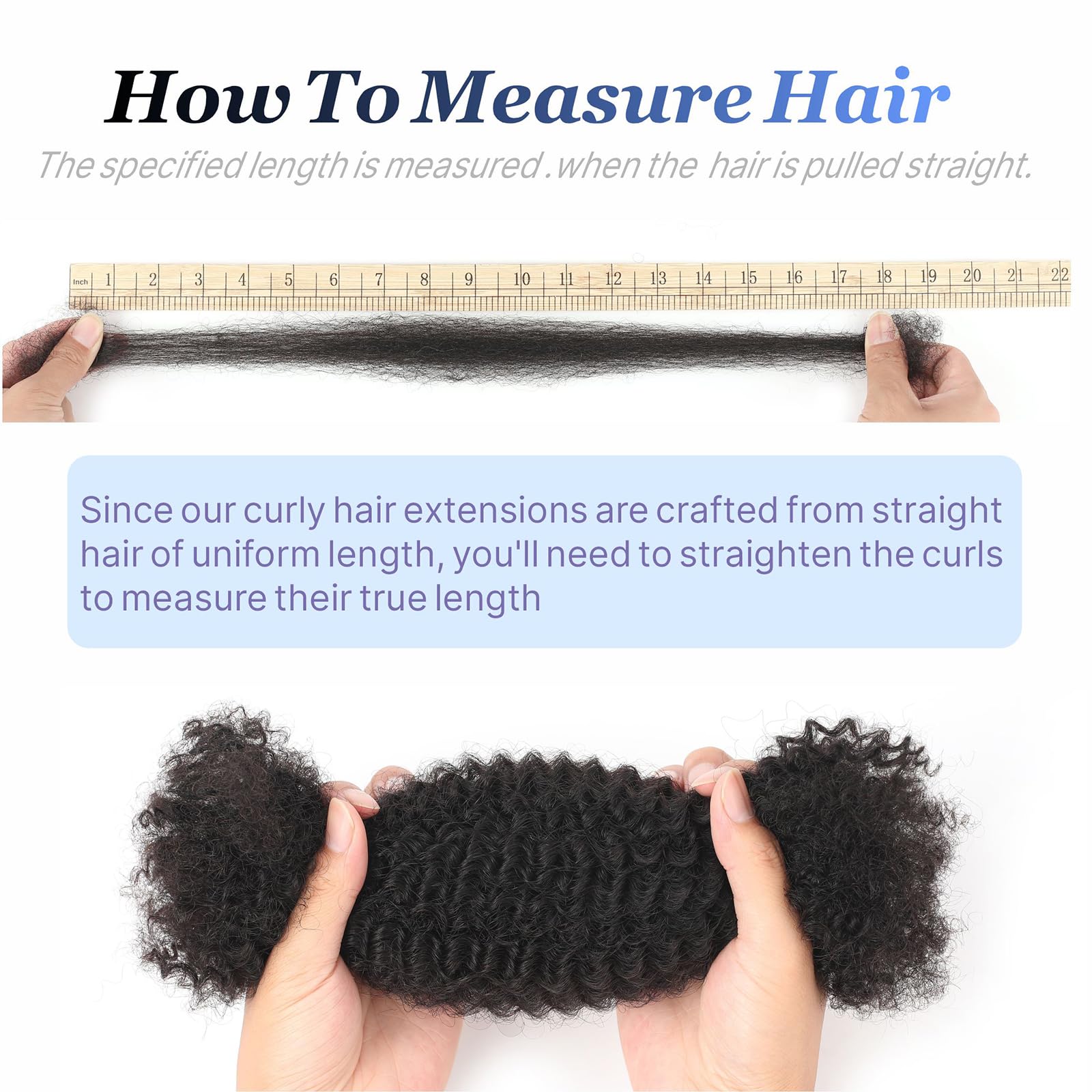 YuDragonFt handmade full length bulk hair appearance