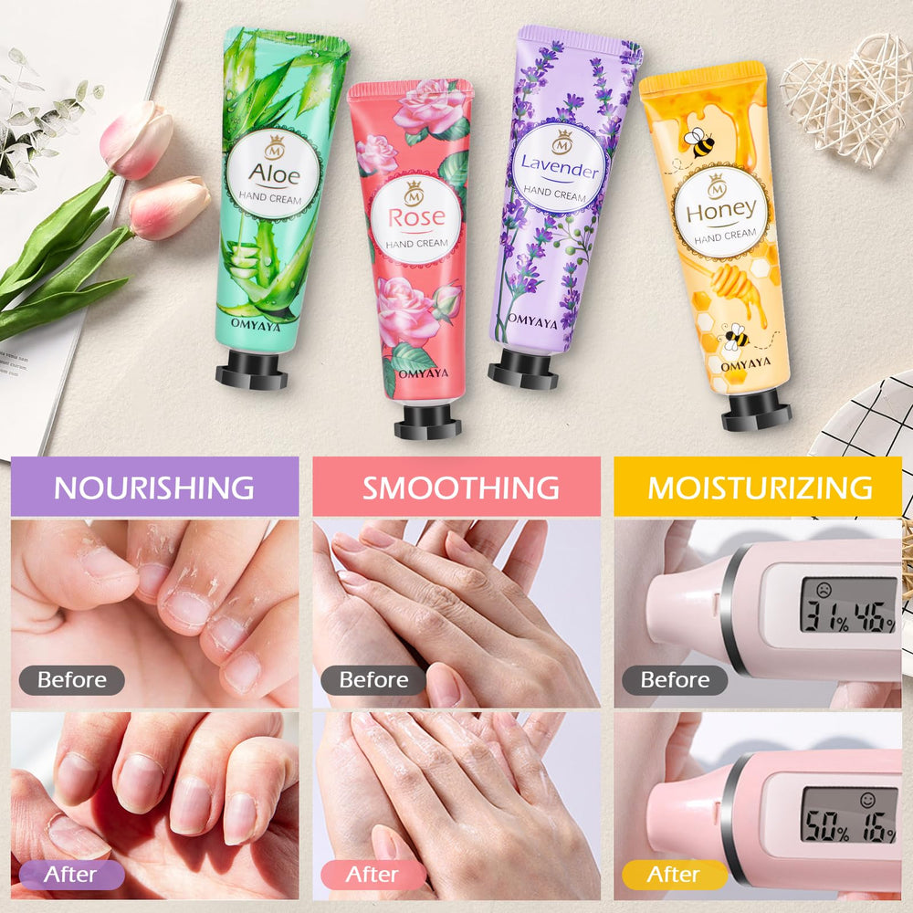 YUEONEWIN avocado scent hand cream for a fresh, creamy aroma.