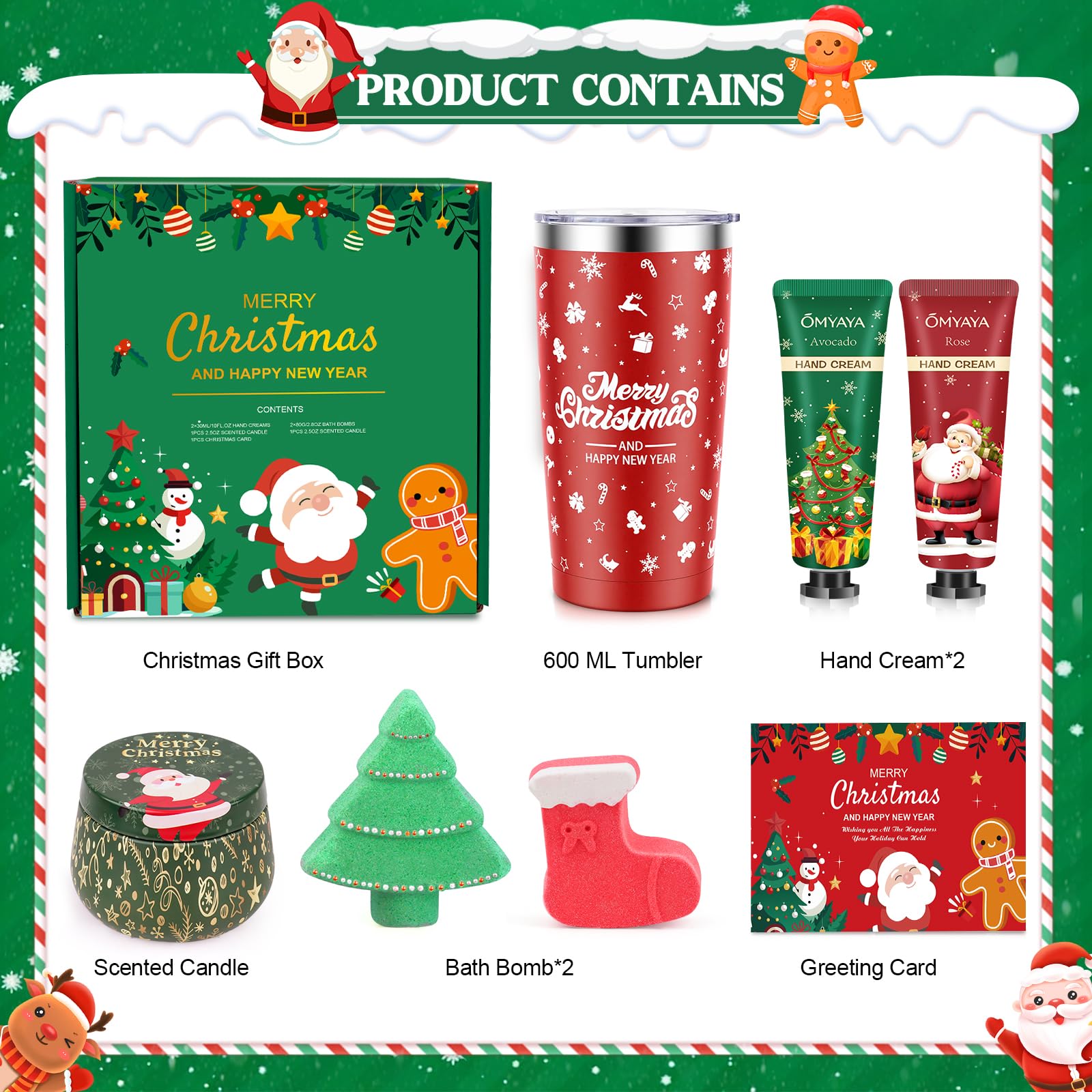 YUEONEWIN hand creams in avocado and rose moisturize hands daily.