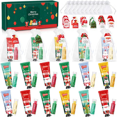 YUEONEWIN Christmas hand cream and lip balm set arranged for gifting