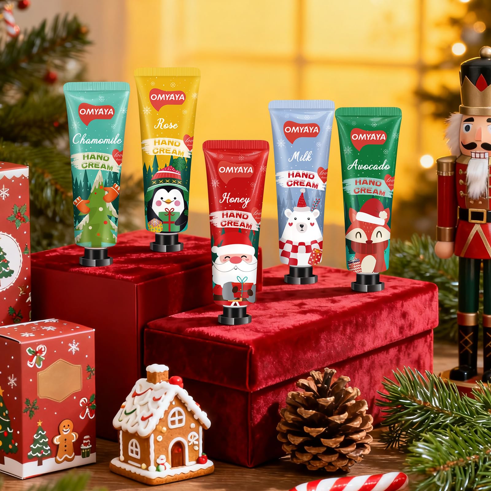 YUEONEWIN Chamomile hand cream soothing texture for sensitive skin