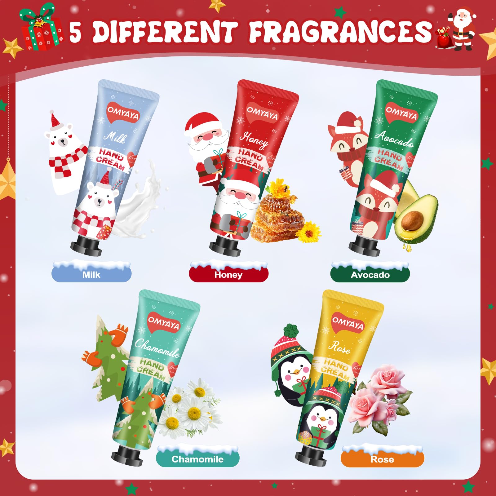 YUEONEWIN Rose scented hand cream highlighting fragrant daily care