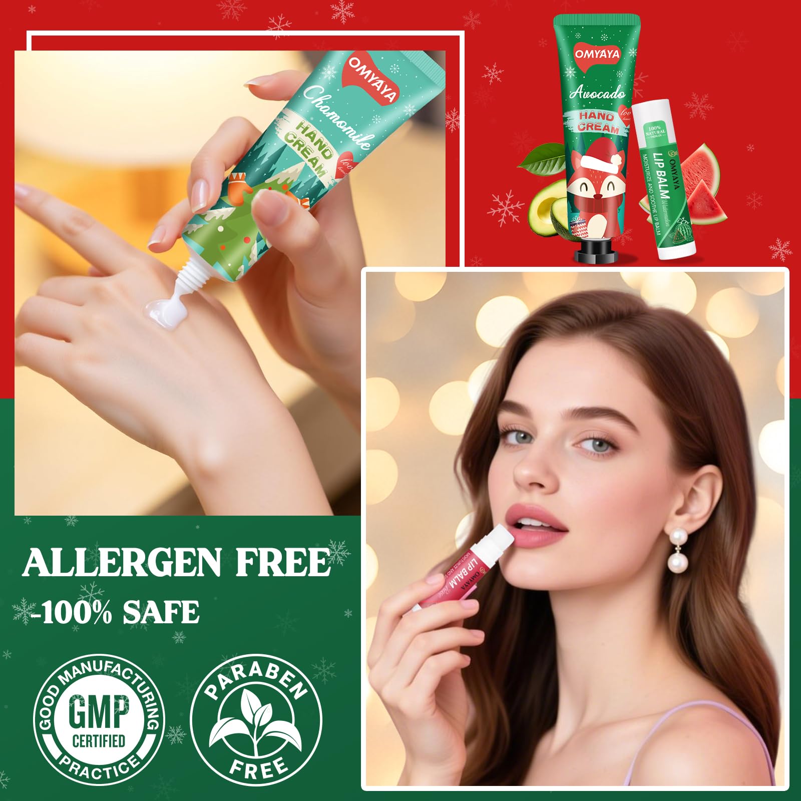 YUEONEWIN hand creams in avocado, honey, rose, milk aromas for gifting