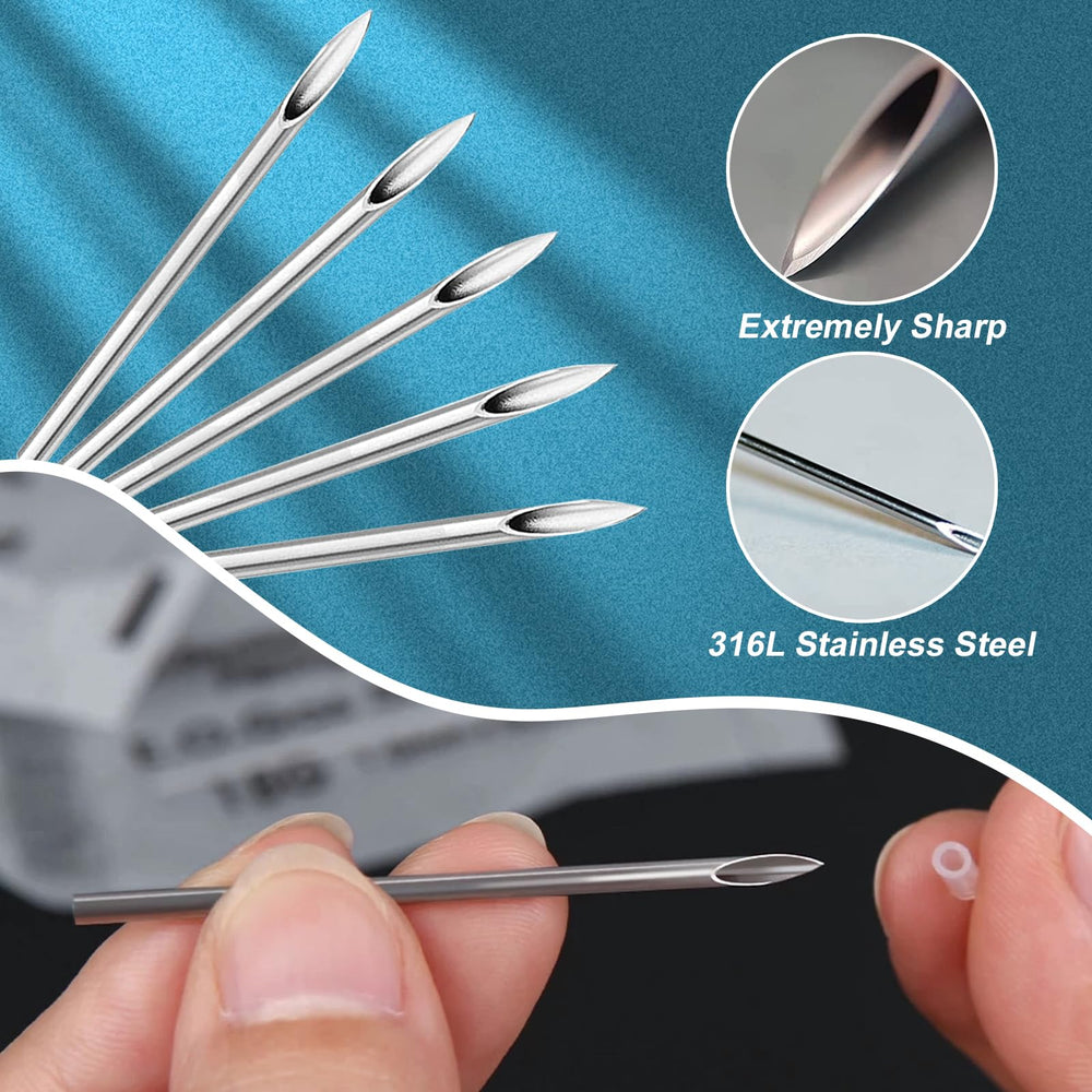 Yugui hollow sharp-tip needles enable cleaner, quicker insertion.