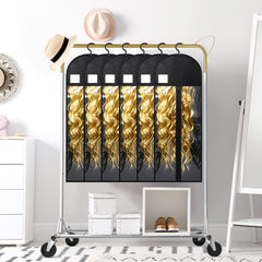 Yujiash durable zippers ensure long-lasting use and odor-free wig storage.