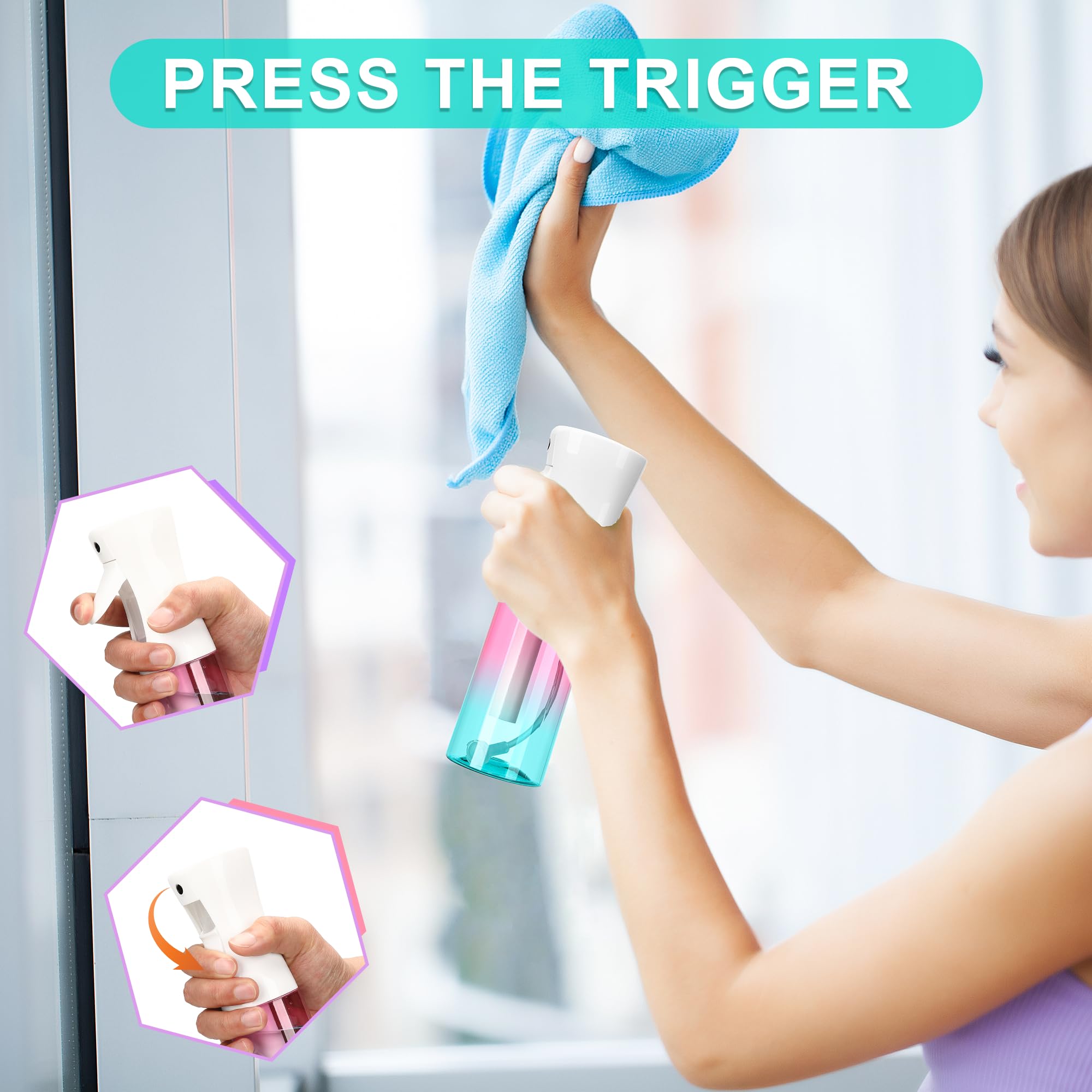 YULING-X ergonomic grip handle enables comfortable spraying sessions