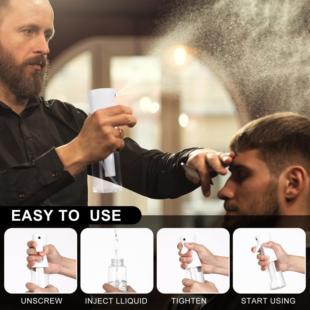 YULING-X spray bottle hair-design-use enables precise styling and refreshing hair products.
