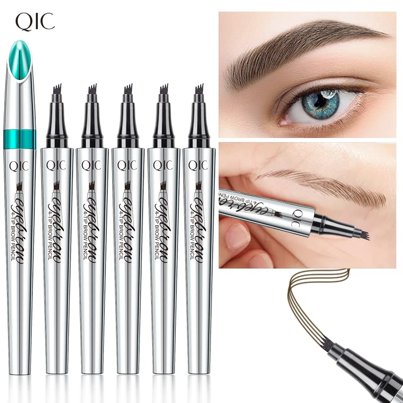 Yulinlon Q703 close-up brow definition demonstration with 4-tip precision