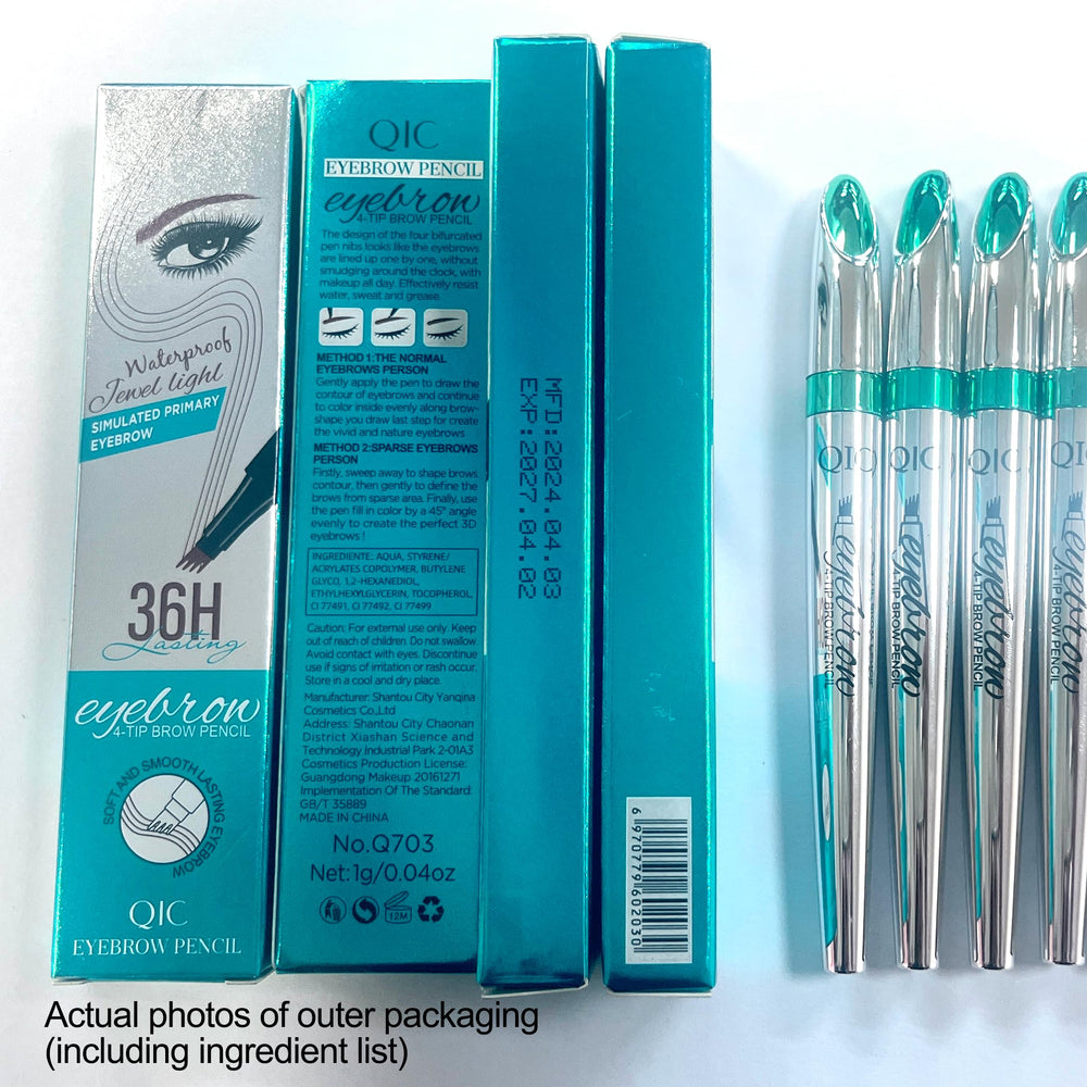 Yulinlon Q703 compact travel-size brow pen for on-the-go use