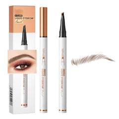 Yulinlon Q707 four-tipped precision brow pen close-up for precise natural brows