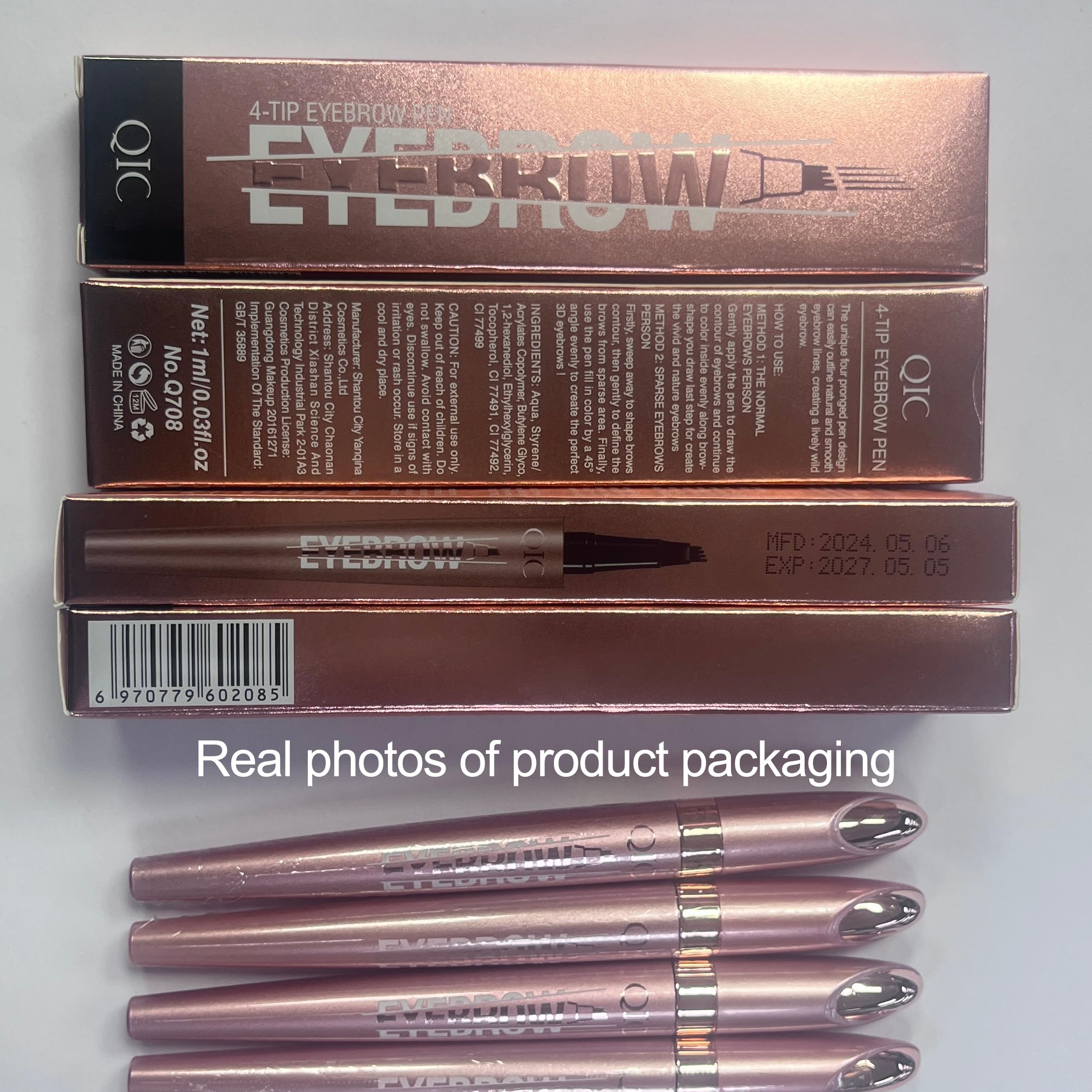 Yulinlon Q708 2# Dark Brown shade for deeper brows