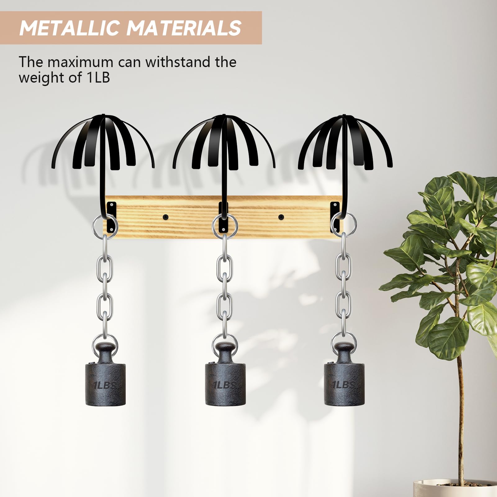 Yumkfoi versatile stand also accommodates masks and hats.