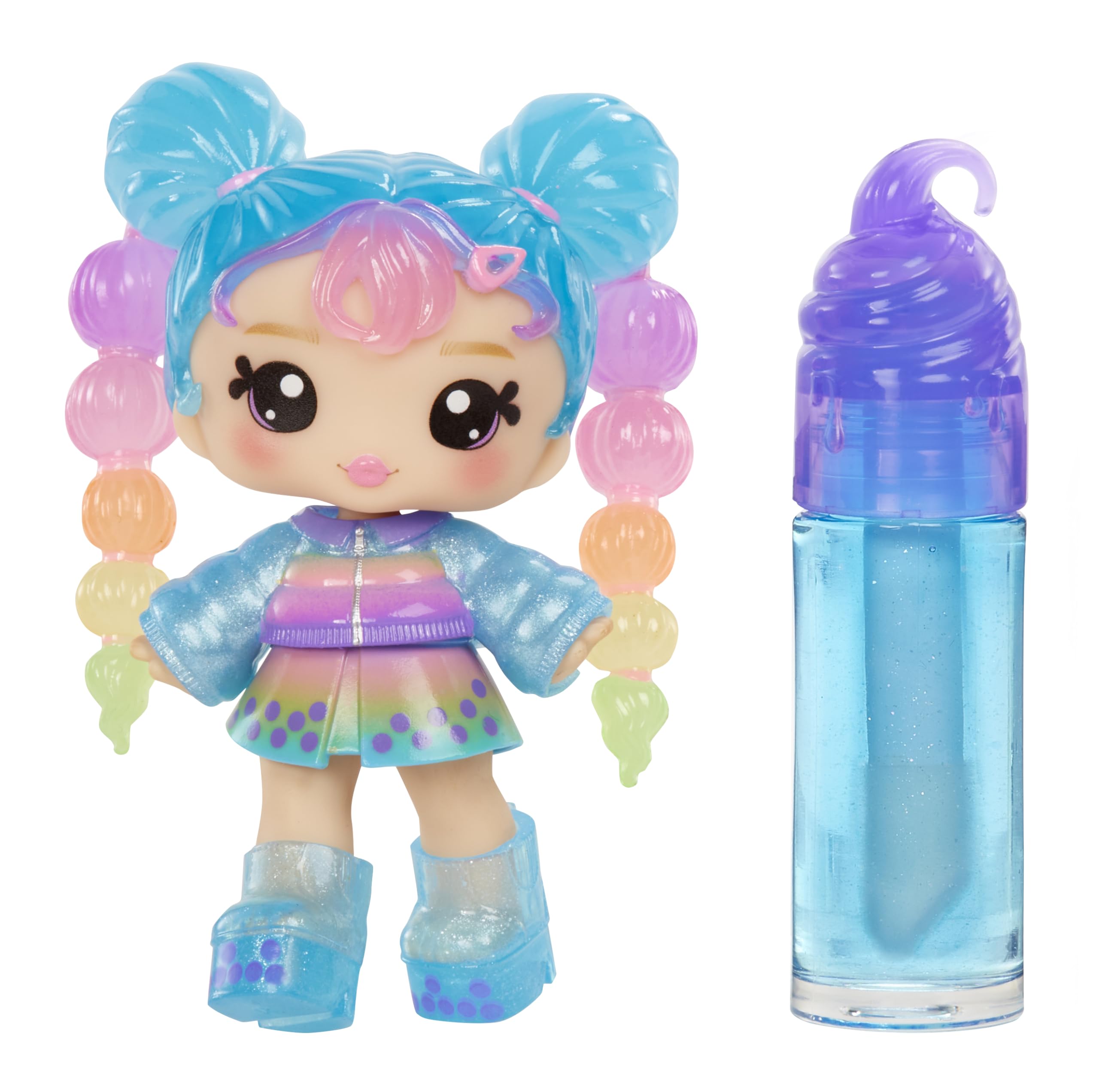 Yummiland lip gloss kit color and scent tubes for customizable gloss.
