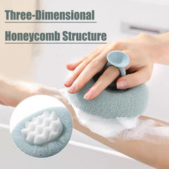 YUMMIS 2-in-1 Exfoliating Sponge highlights dual-function spa-friendly scrub