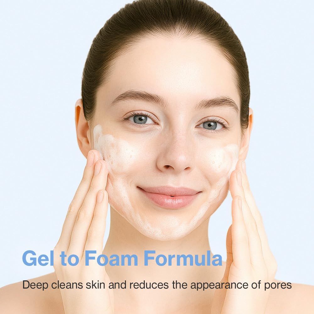 YUMU Licorice Cleanser back panel notes dermatologist-friendly formula for sensitive skin.