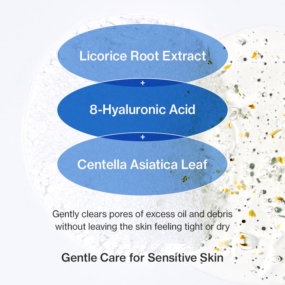 YUMU product portrait flatlay reflects a clean routine for double cleansing.