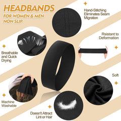 Yunaking moisture-wicking headband keeps sweat away during intense sessions